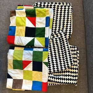 Five IKEA cushion covers